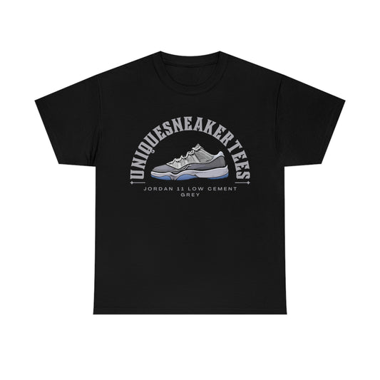 Jordan 11 Low Cement Grey Tee