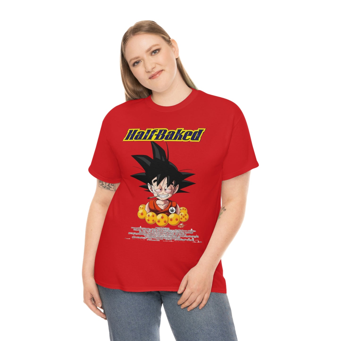 Goku Half Baked 420 Tee