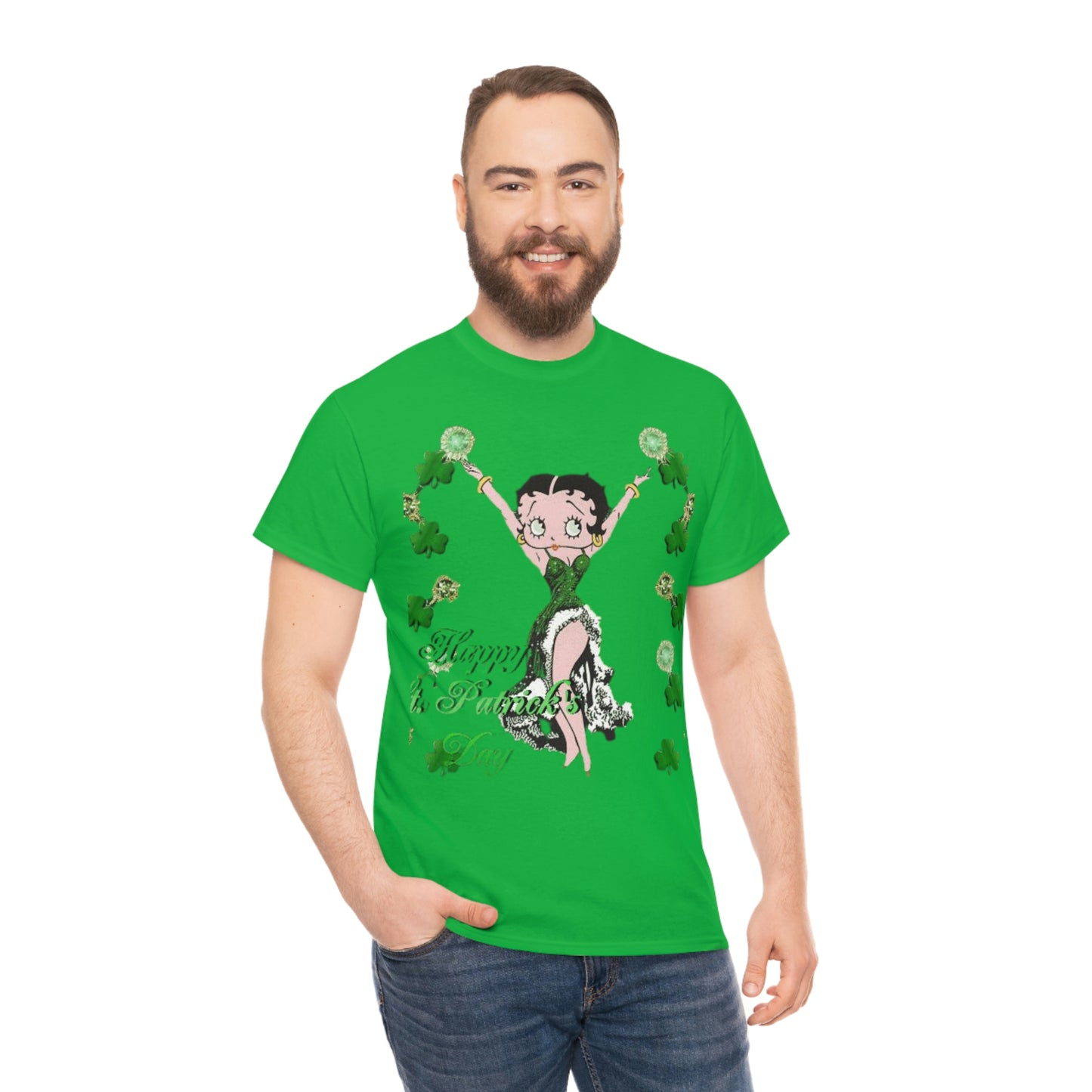 Saint Patrick's Day Betty Boop Tee