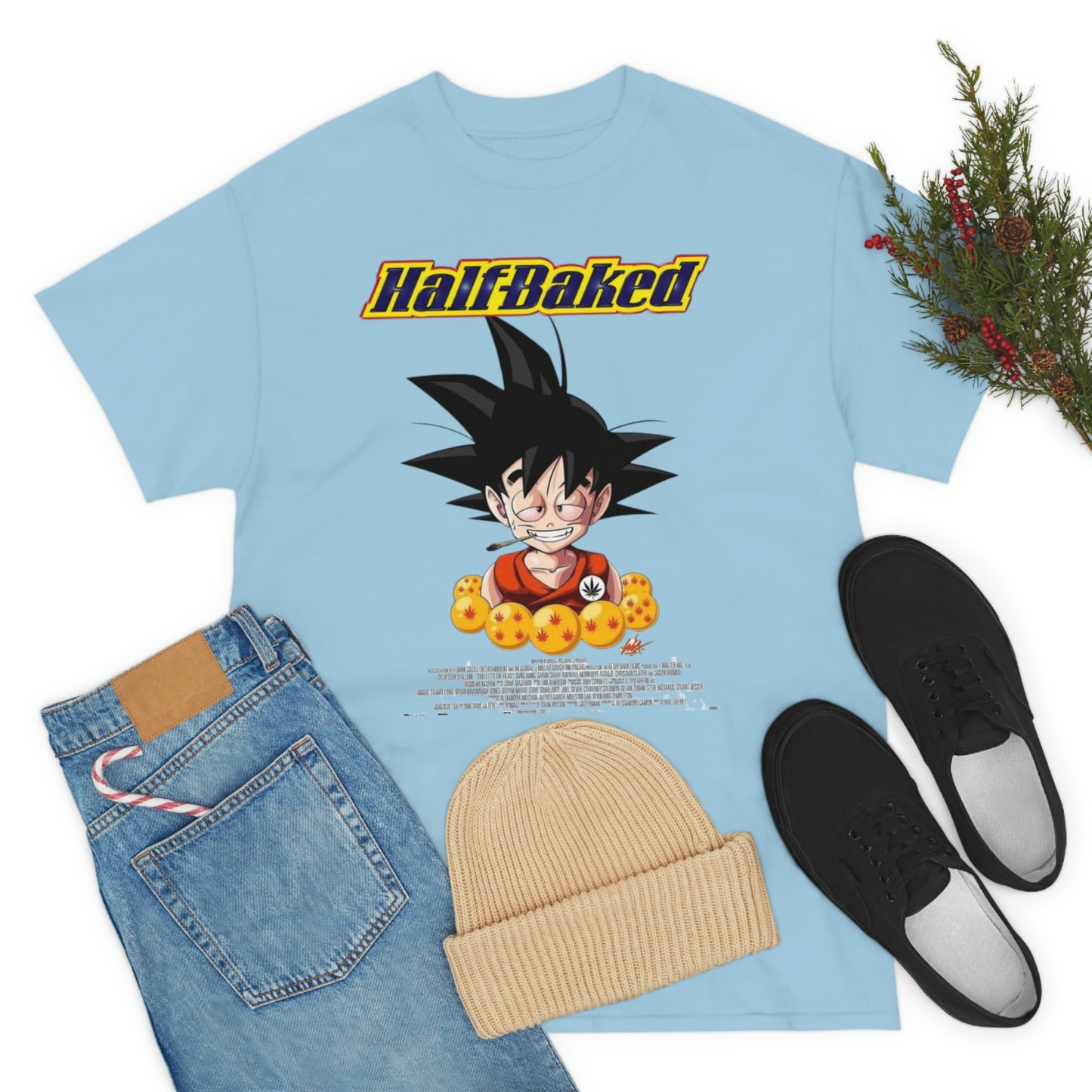 Goku Half Baked 420 Tee