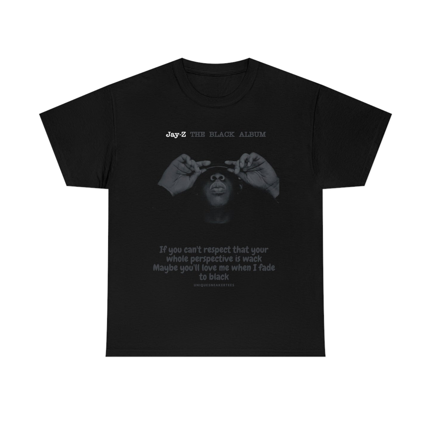 Jay-Z Black Album Tee