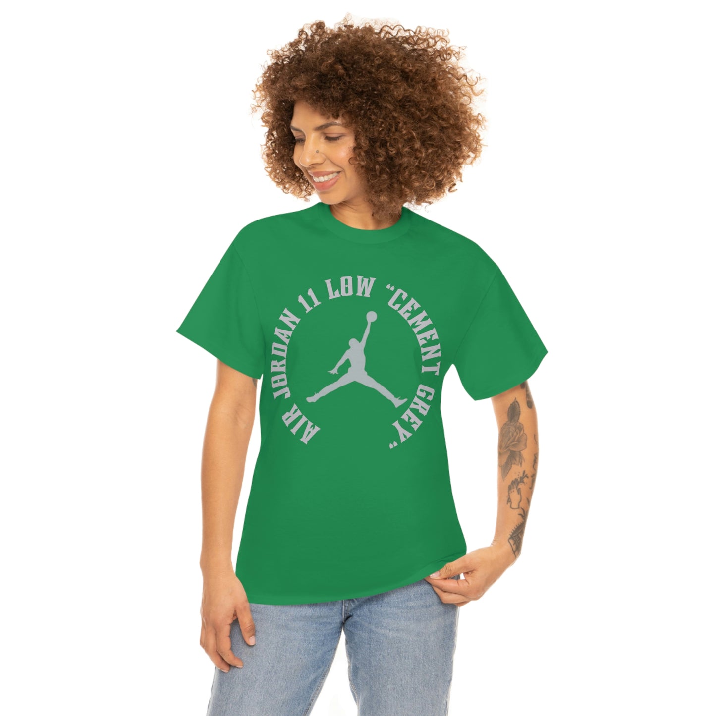 Air Jordan 11 Low “Cement Grey” Tee