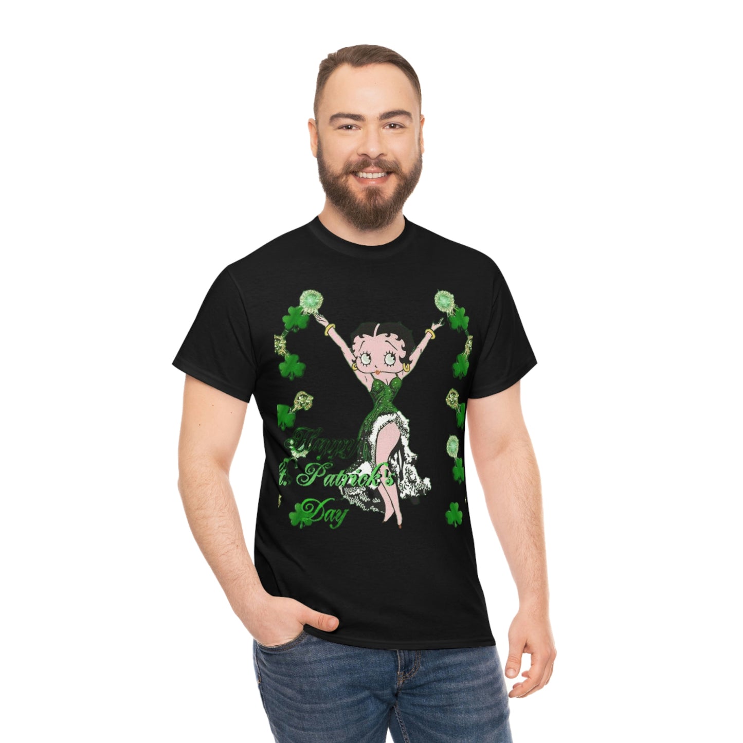 Saint Patrick's Day Betty Boop Tee