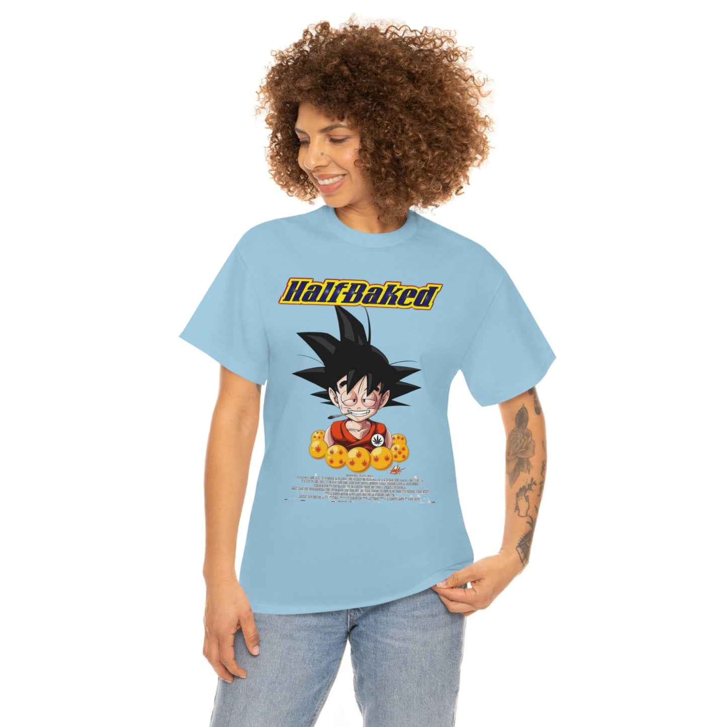 Goku Half Baked 420 Tee