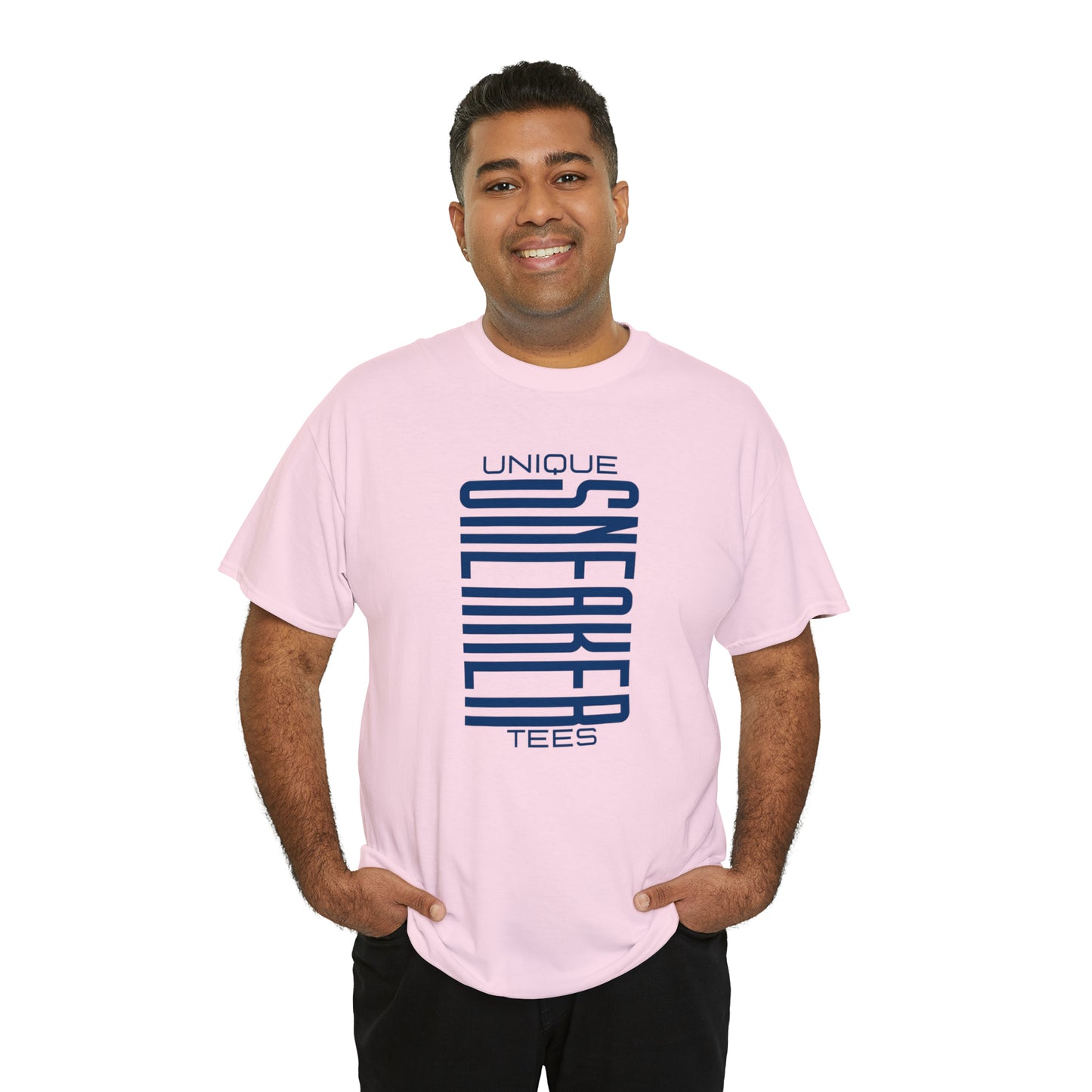 Unique Sneaker Navy Tee