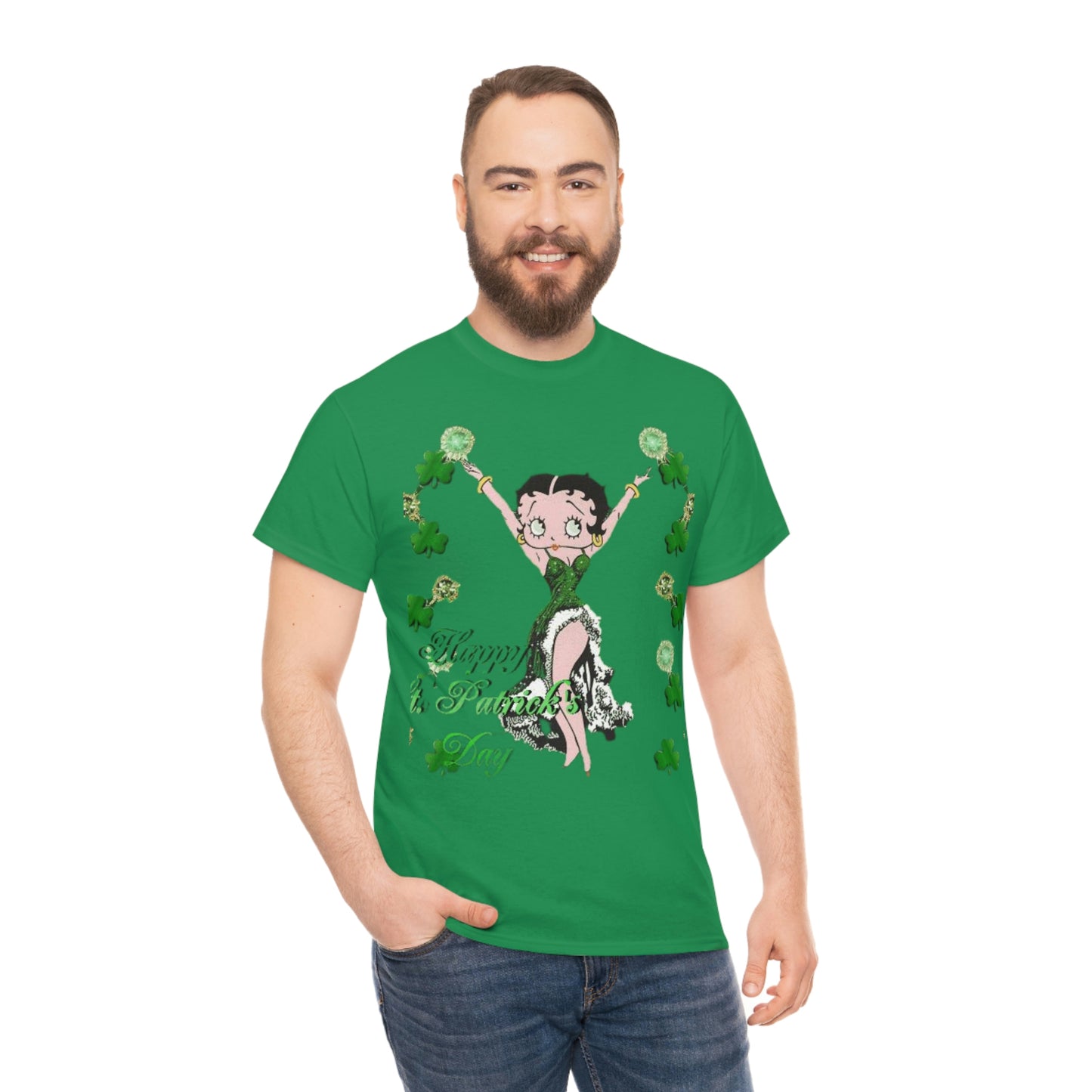 Saint Patrick's Day Betty Boop Tee