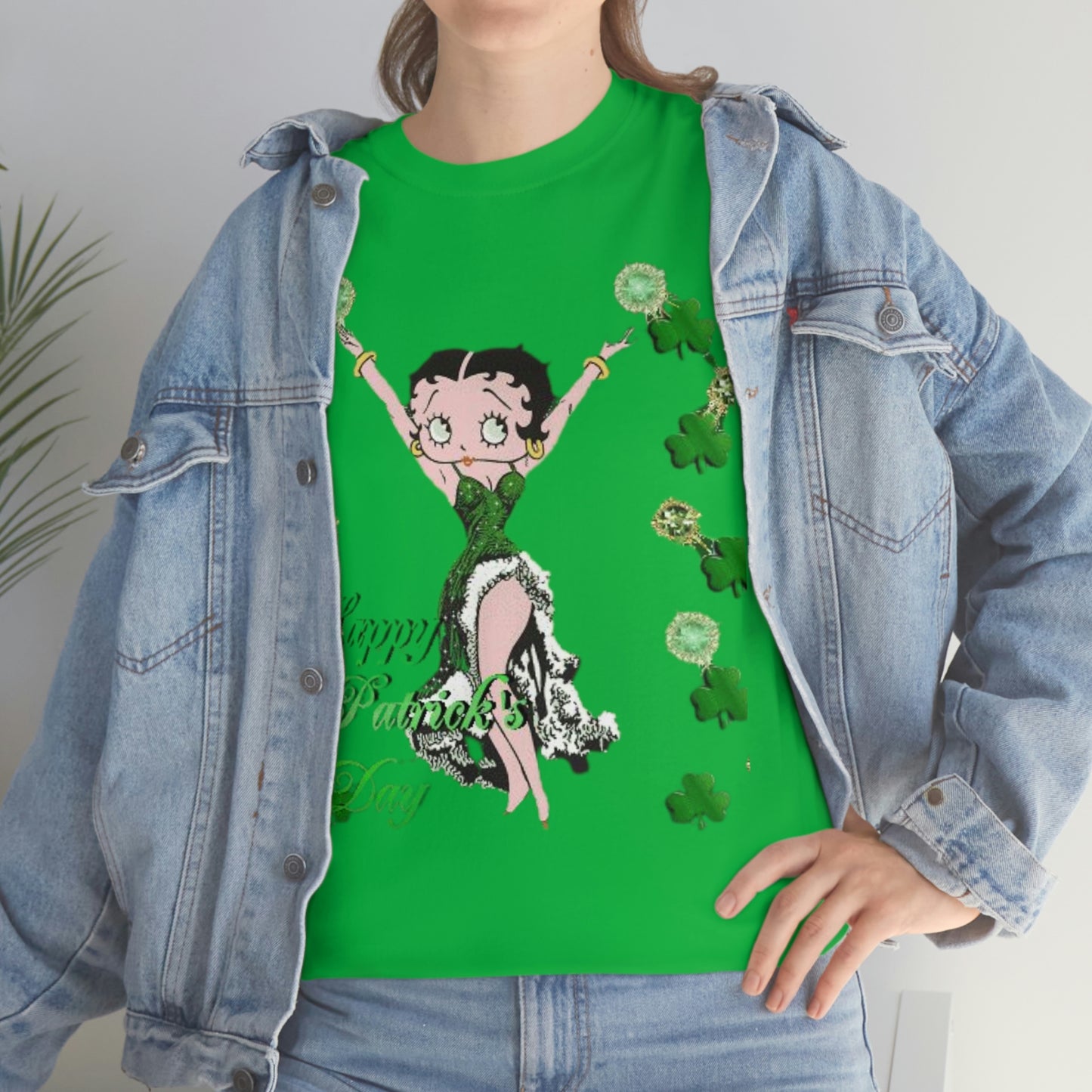 Saint Patrick's Day Betty Boop Tee