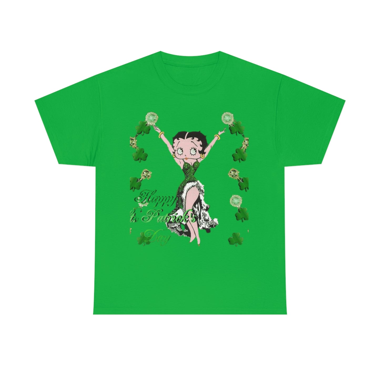 Saint Patrick's Day Betty Boop Tee