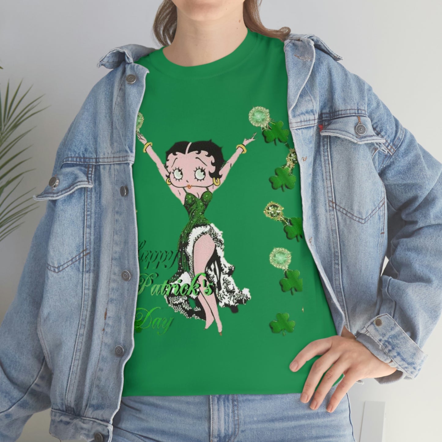 Saint Patrick's Day Betty Boop Tee