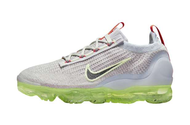 Air VaporMax 2021 Flyknit 'Light Bone/Lime Ice-Ghost'